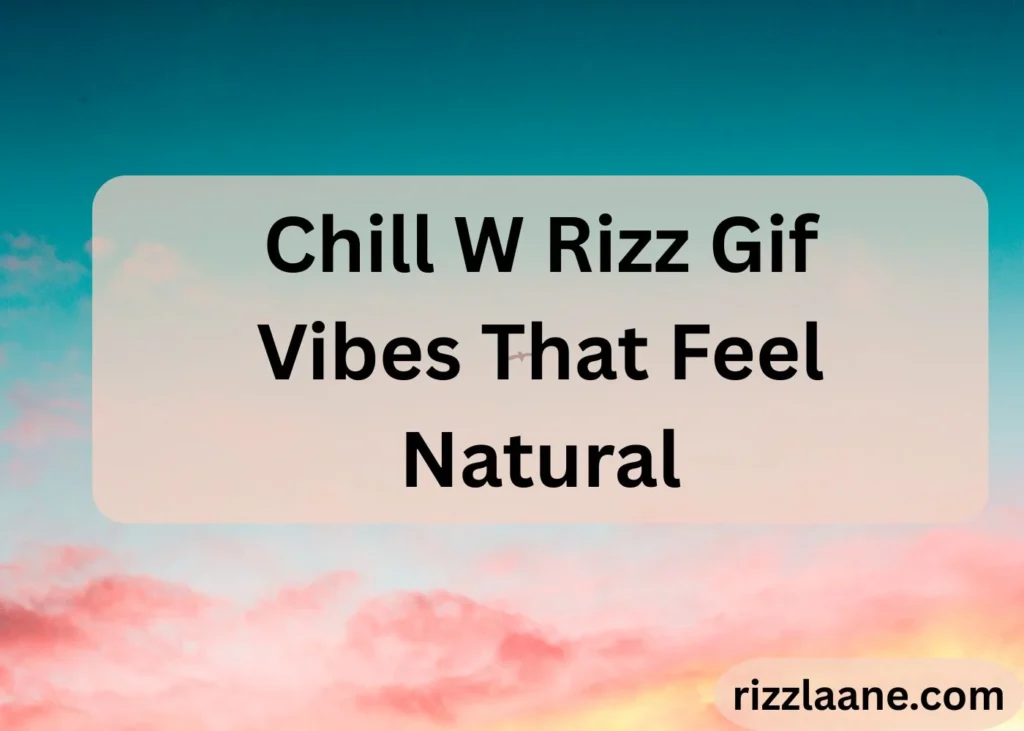 W Rizz Gif