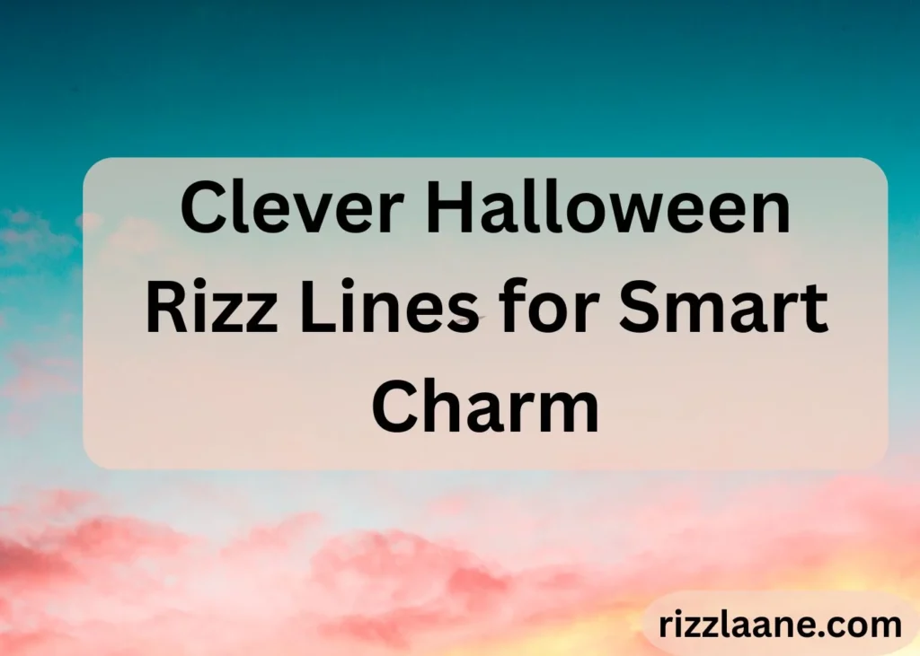 Halloween Rizz Lines