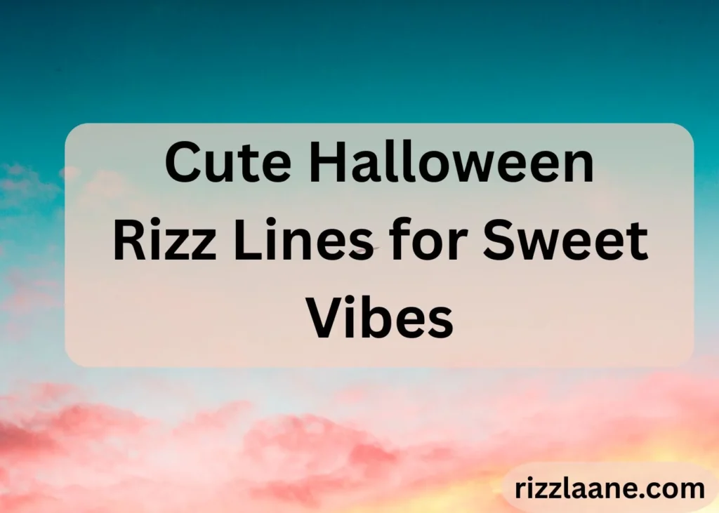 Halloween Rizz Lines