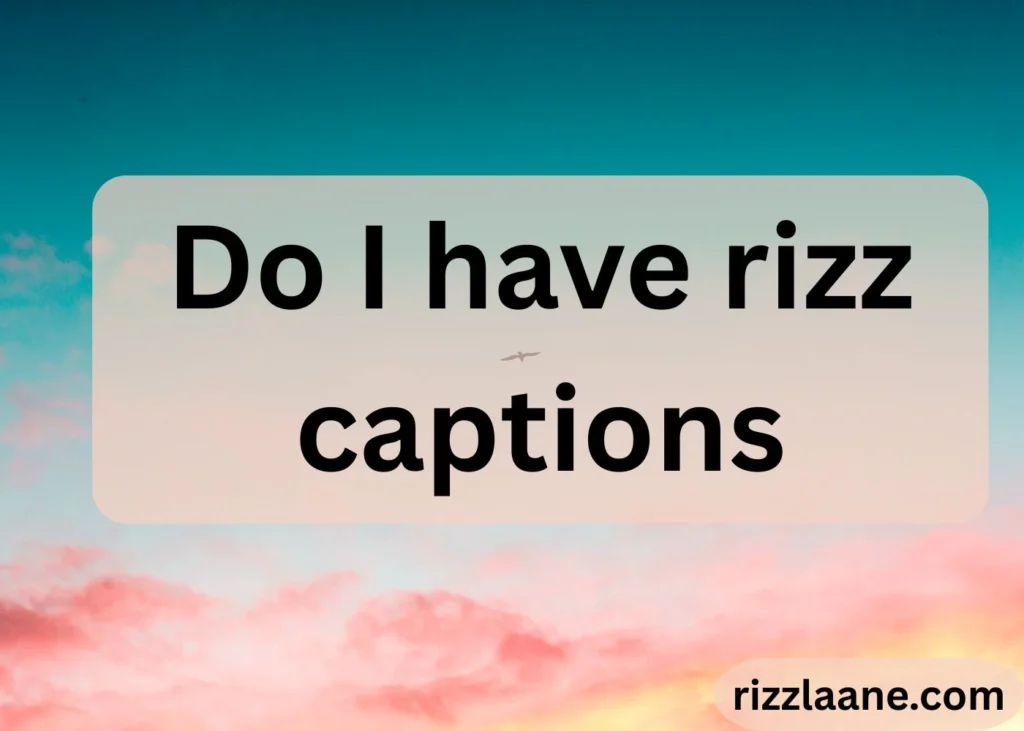 Do I Have Rizz Quiz