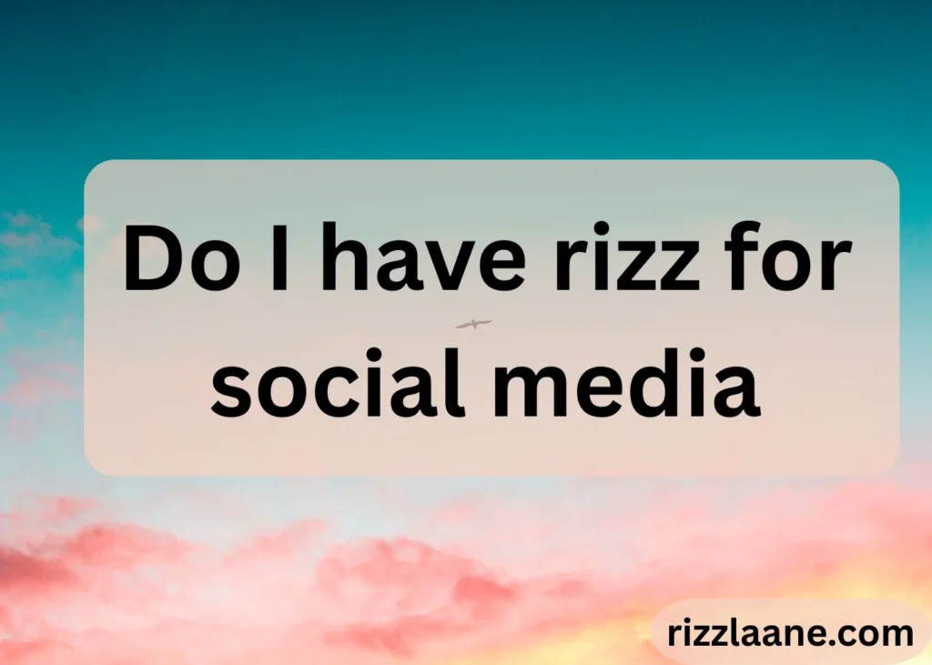 Do I Have Rizz Quiz
