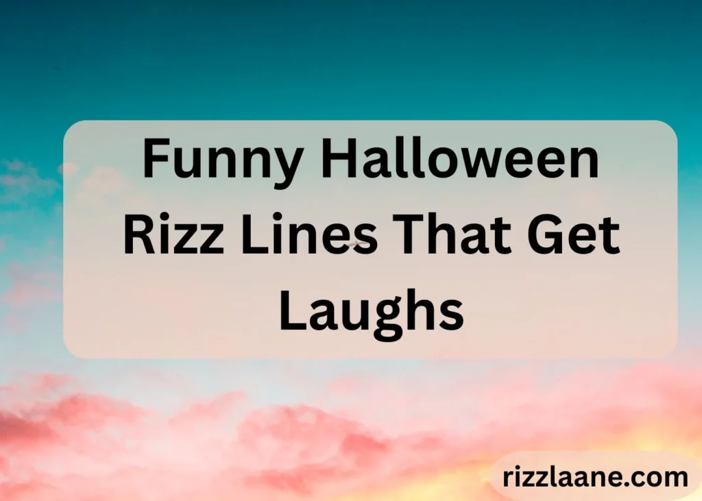 Halloween Rizz Lines