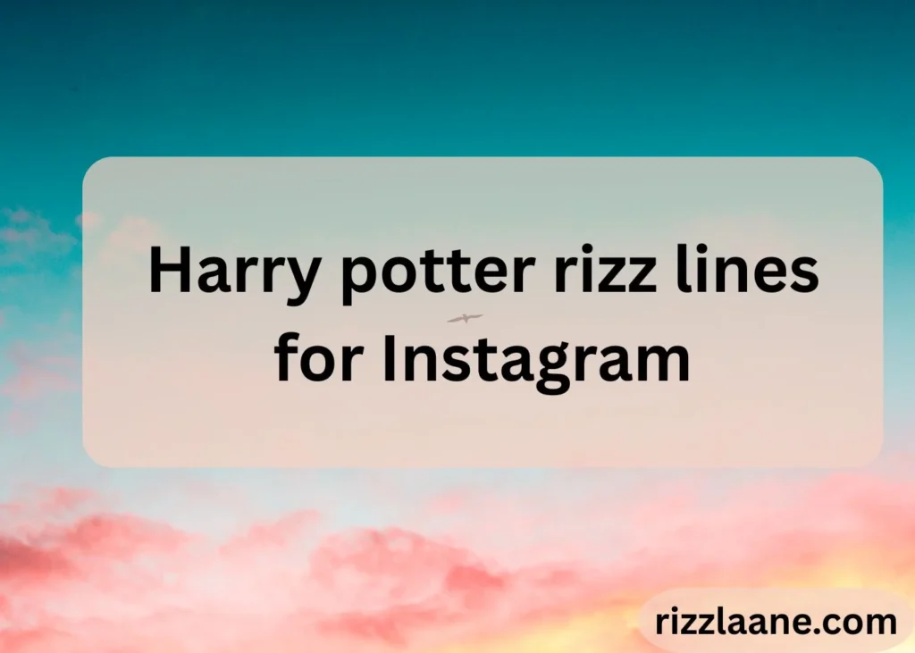 Harry Potter Rizz