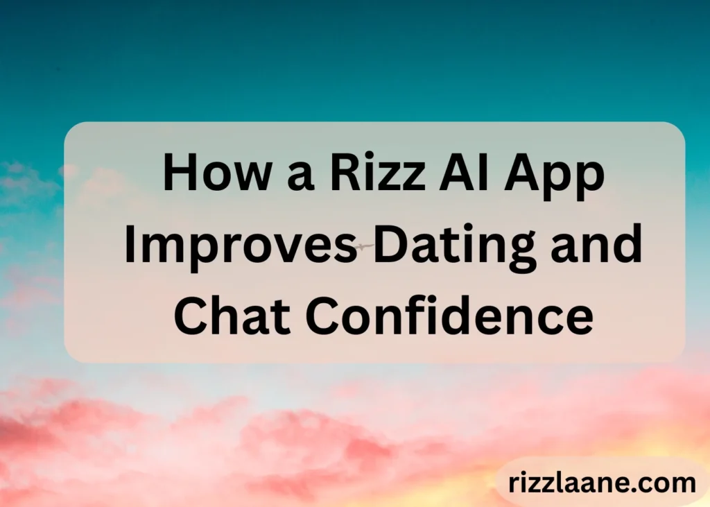 How a Rizz AI App Improves Dating and Chat Confidence