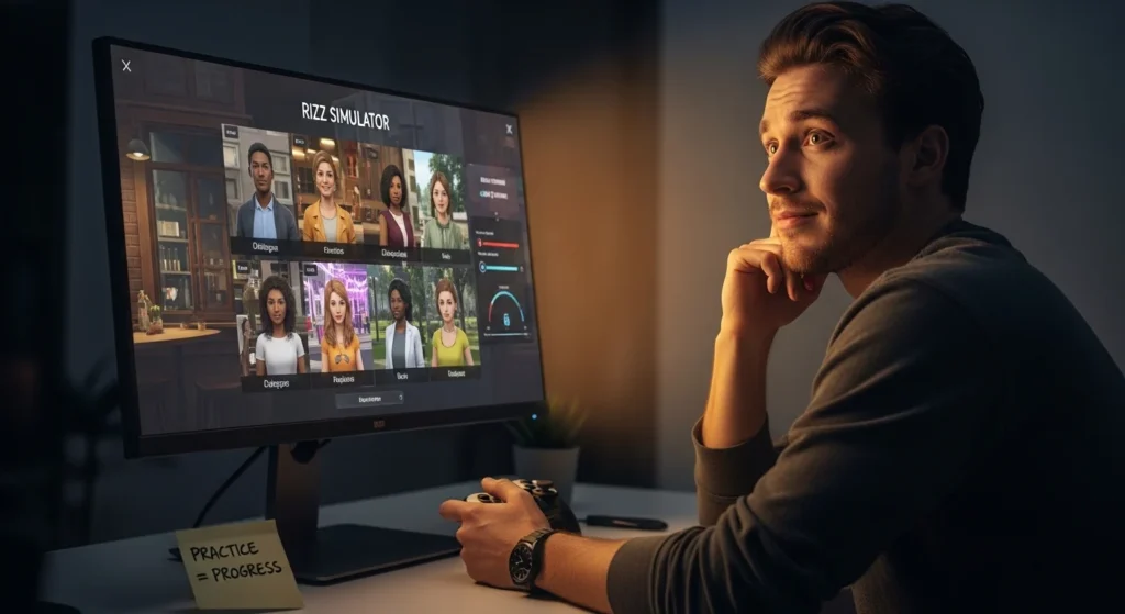 How a Rizz Simulator Improves Real-Life Confidence