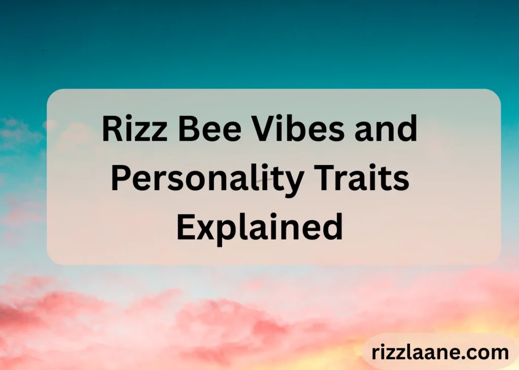 Rizz Bee Vibes and Personality Traits Explained