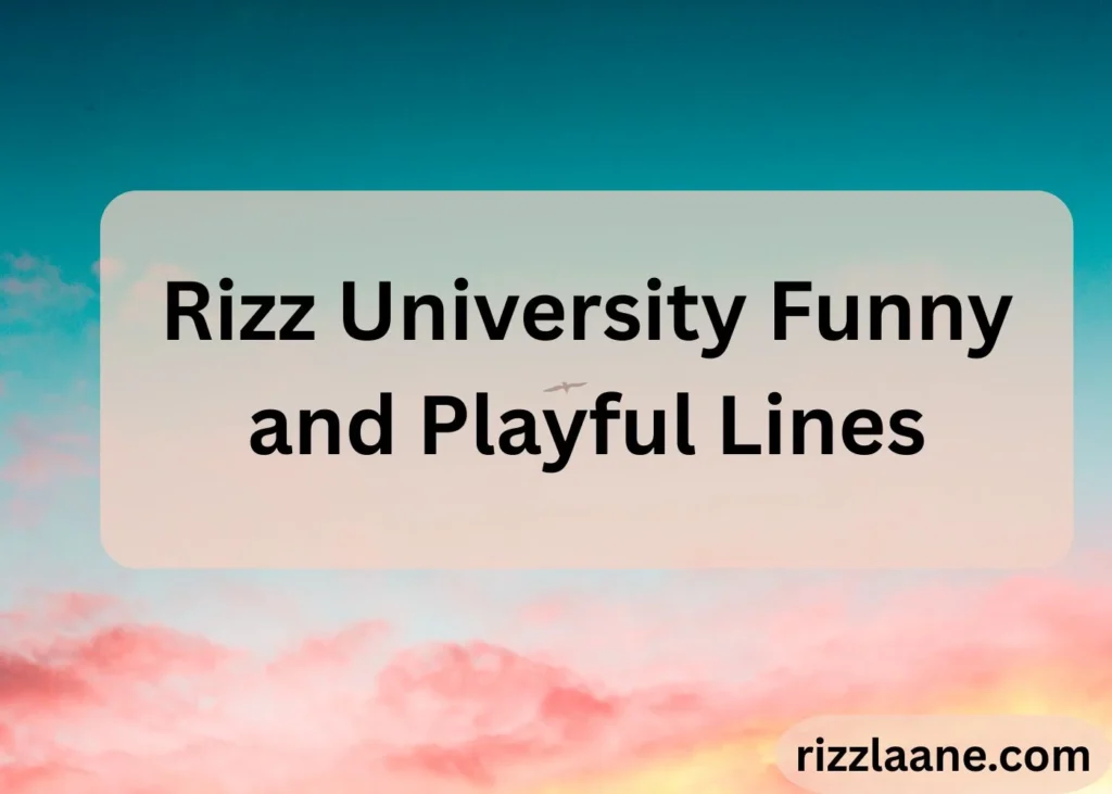 Rizz University