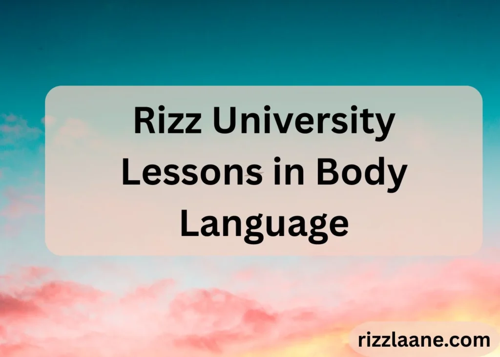 Rizz University