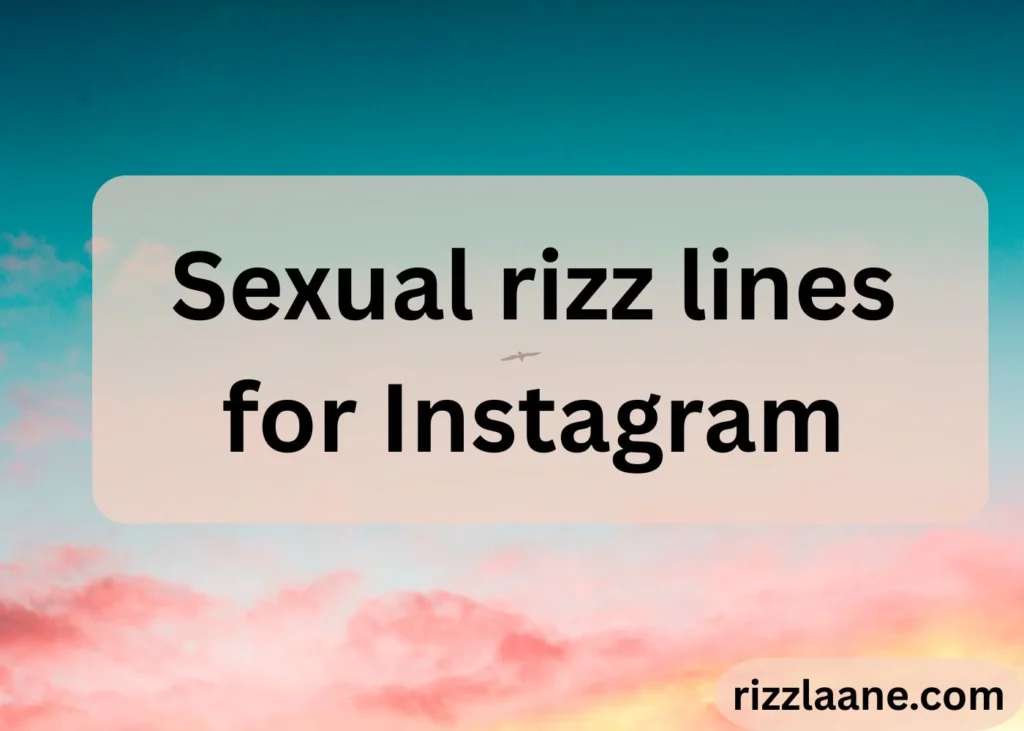 Sexual Rizz