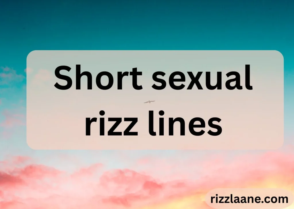 Sexual Rizz