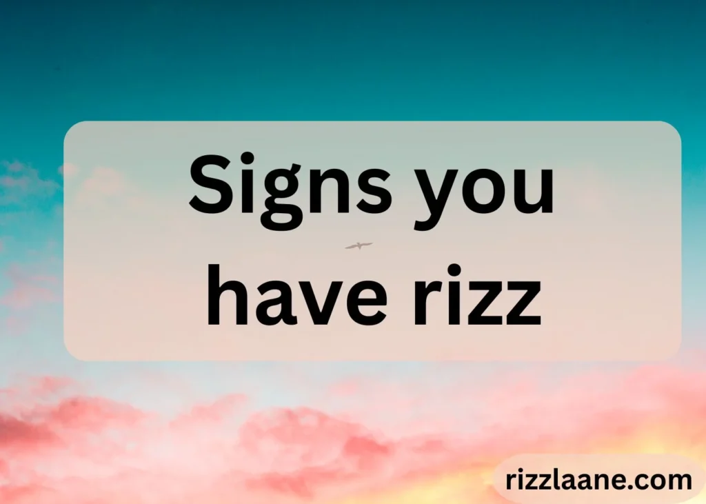 Do I Have Rizz Quiz