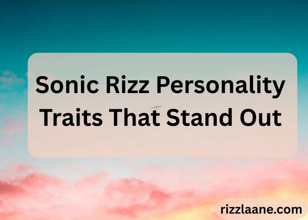 Sonic Rizz