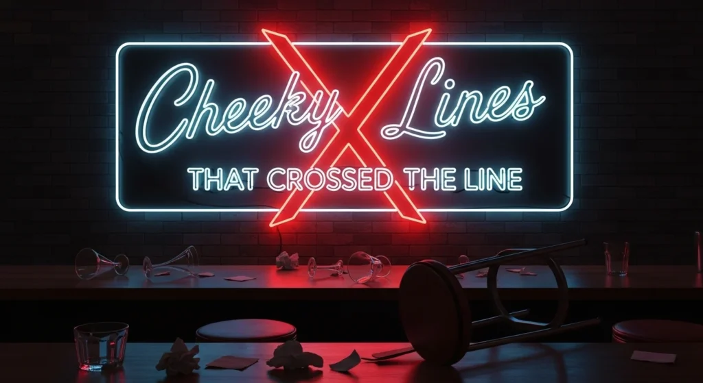 Cheeky Lines That Crossed the Line