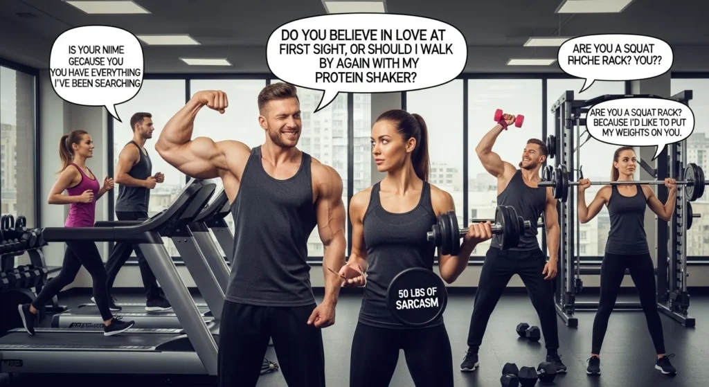 Funny Gym Pickup Lines