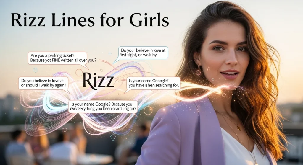 Savage Rizz Lines for Girls