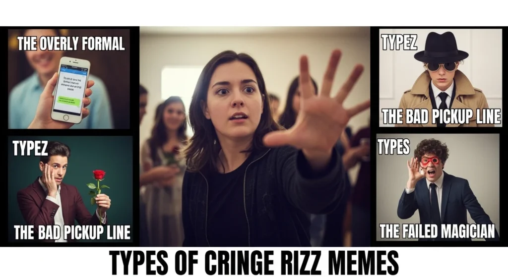 Types of Cringe Rizz Memes