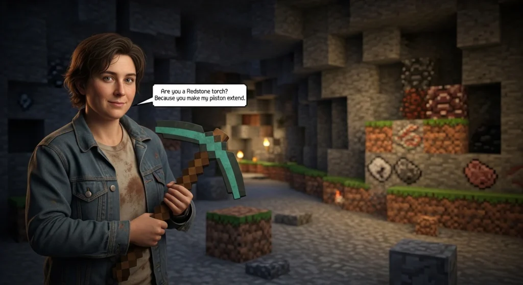 Minecraft Pickup Lines