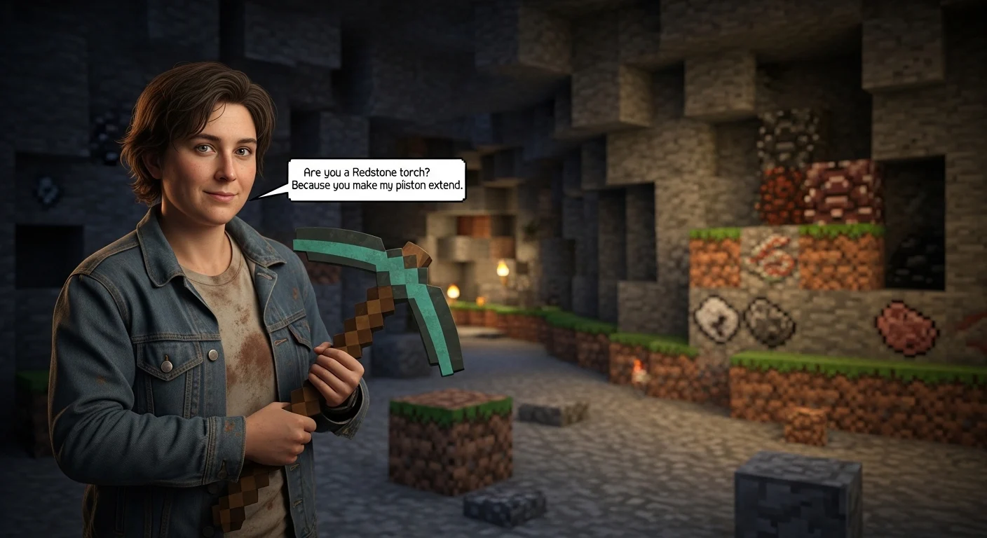 Minecraft Pickup Lines