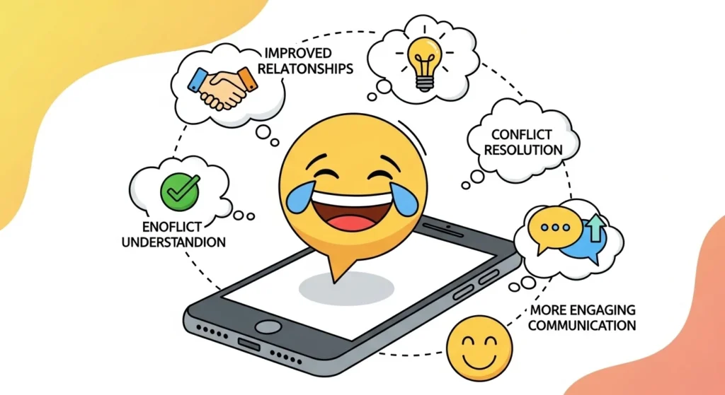 Benefits of Using Laughing Reactions in Communication