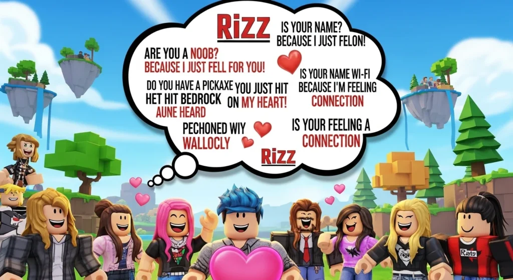 Creative & Unique Roblox Rizz Lines