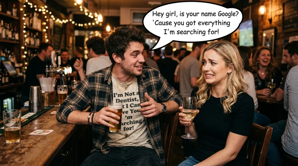 Cringe Pickup Lines for Instagram Comments