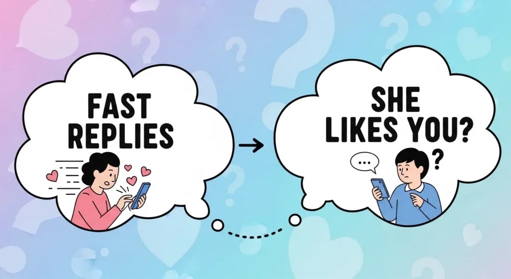 Does Fast Replies Mean She Likes You?