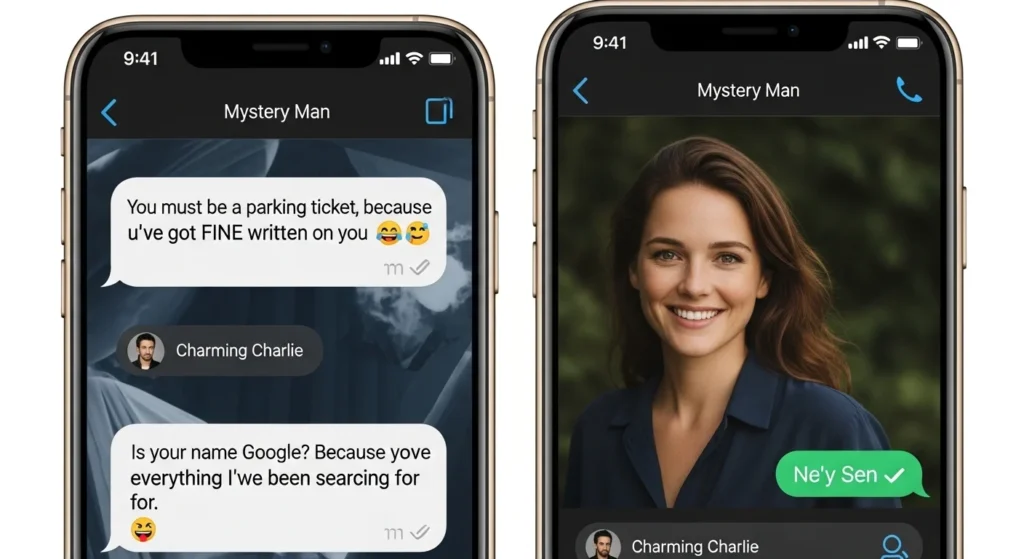 Examples of Flirting in Texting Conversations