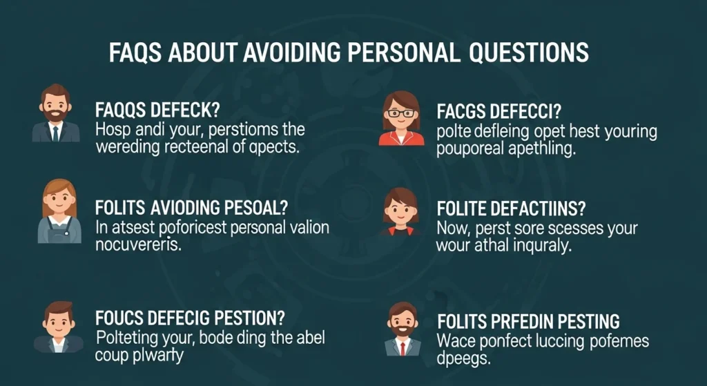 FAQs About Avoiding Personal Questions