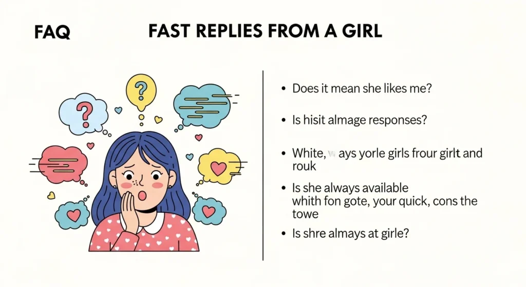 FAQs About Fast Replies from a Girl