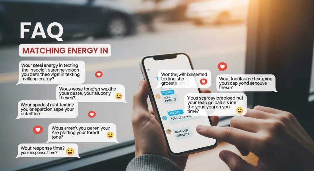 FAQs About Matching Energy in Texting