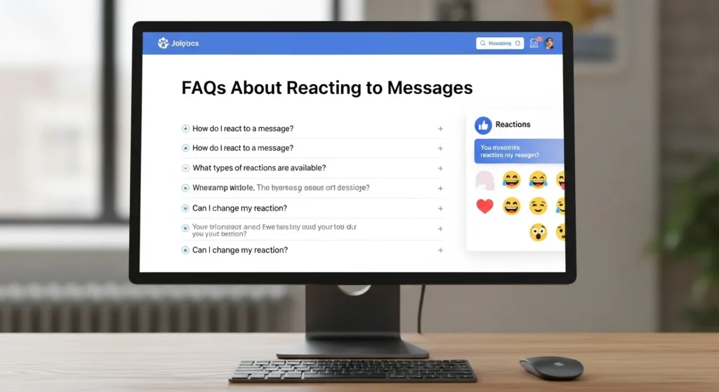 FAQs About Reacting to Messages