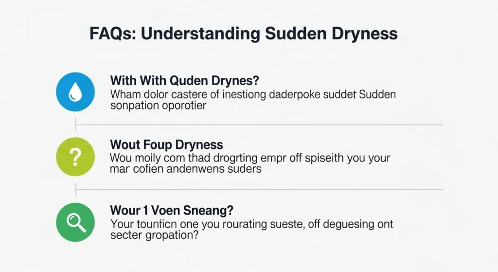 FAQs About “What Does Being Dry Suddenly Mean”