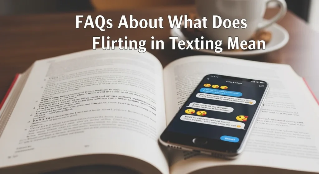 FAQs About What Does Flirting in Texting Mean