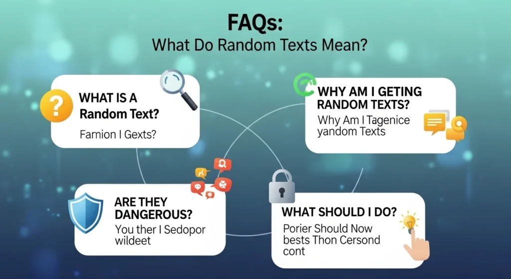 FAQs About What Does Random Texts Mean