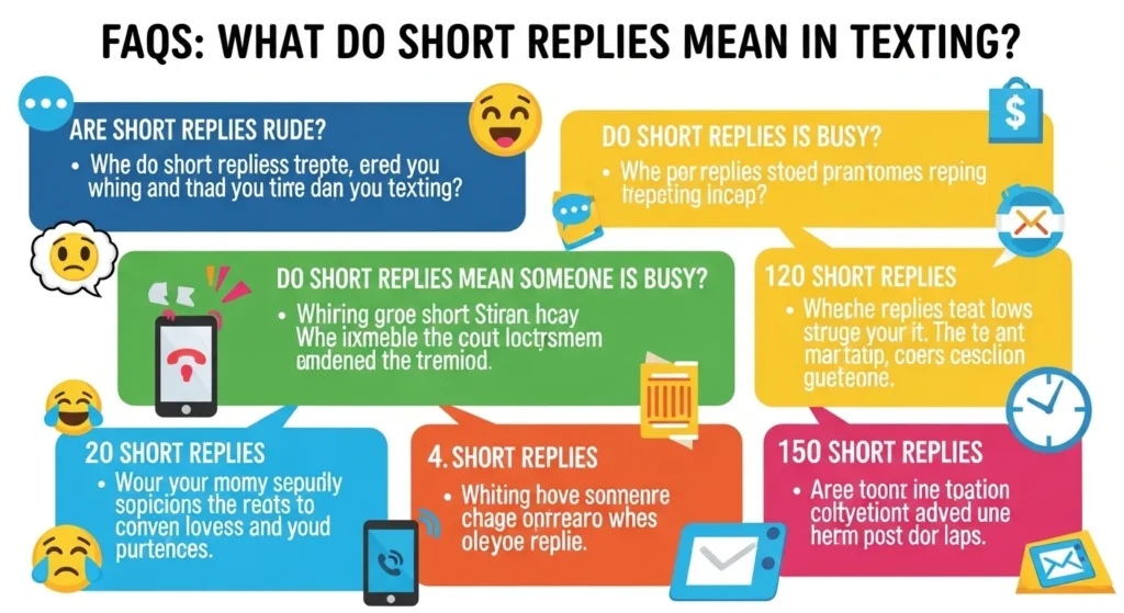 FAQs About What Does Short Replies Mean in Texting