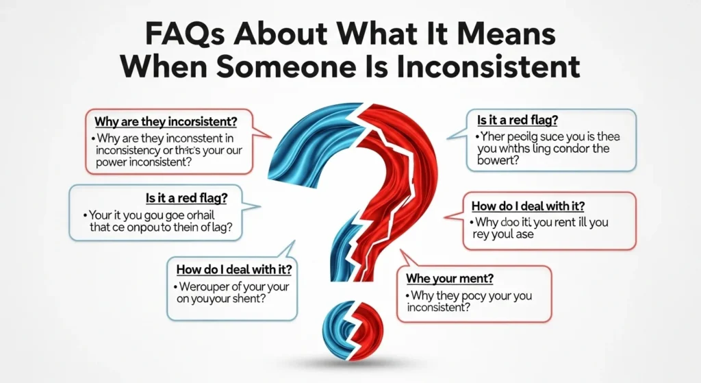 FAQs About What It Means When Someone Is Inconsistent