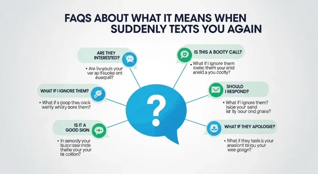 FAQs About What It Means When Someone Suddenly Texts You Again