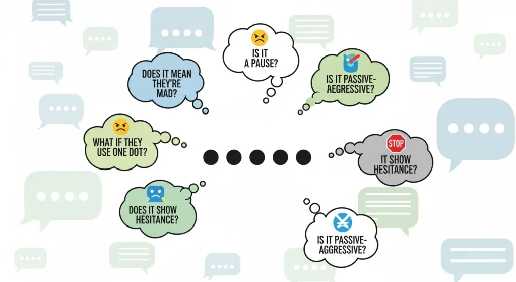 FAQs About What Using Dots Means in Texting