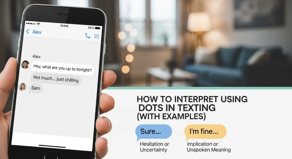 How to Interpret Using Dots in Texting (With Examples)