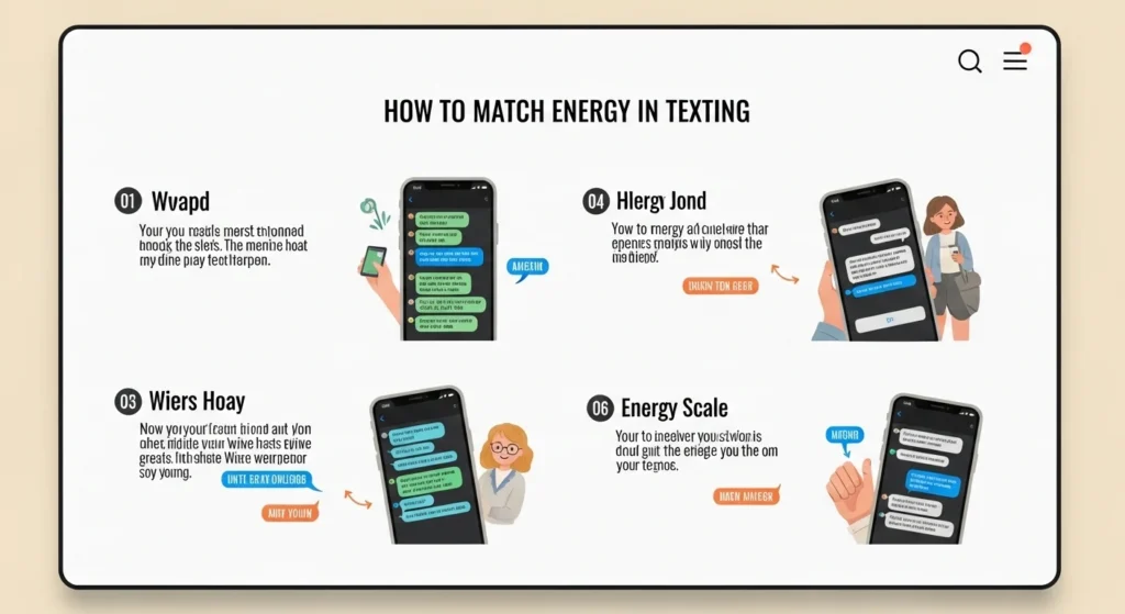 How to Match Energy in Texting (Step-by-Step Guide)