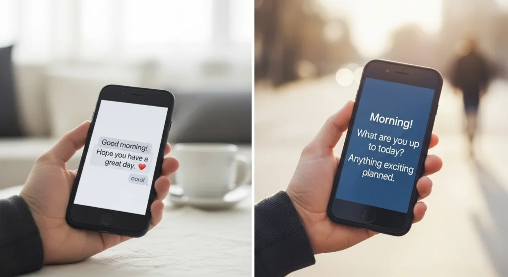 How to Respond to a Good Morning Text From a Girl