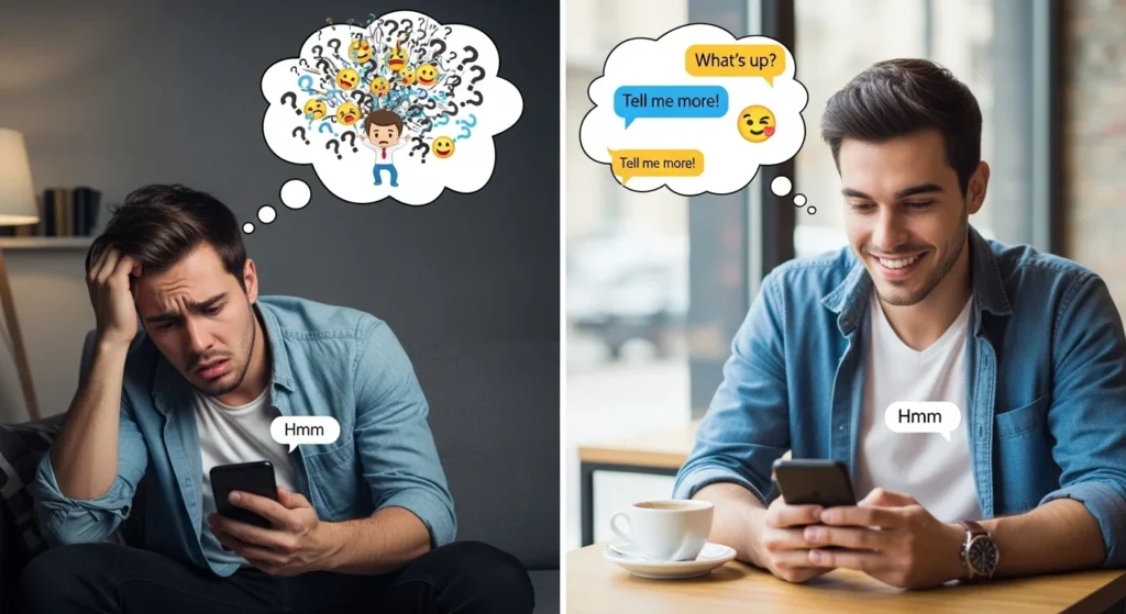 How to Respond When a Girl Texts “Hmm”