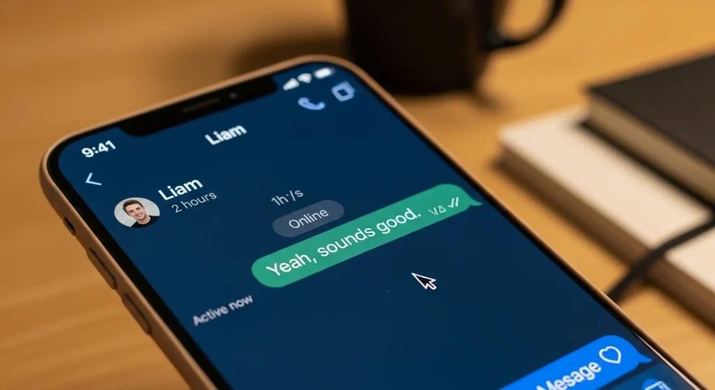 How to Respond When He Replies Late But Stays Online