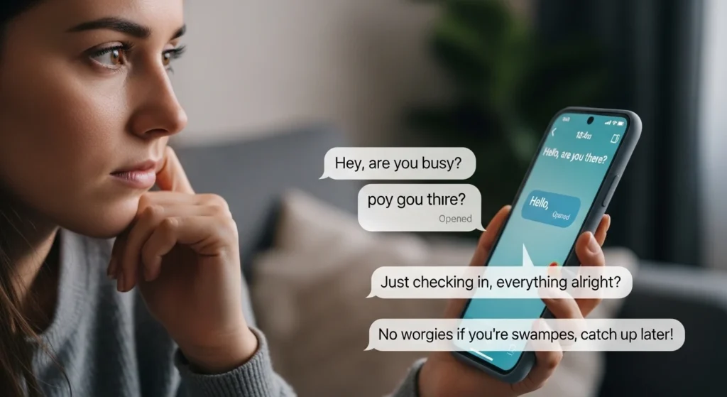 How to Respond When Someone Leaves You on Opened