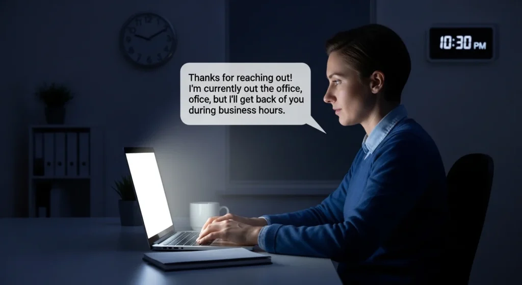 How to Respond When Someone Replies After Hours