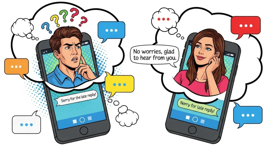 How to Respond When Someone Replies Late