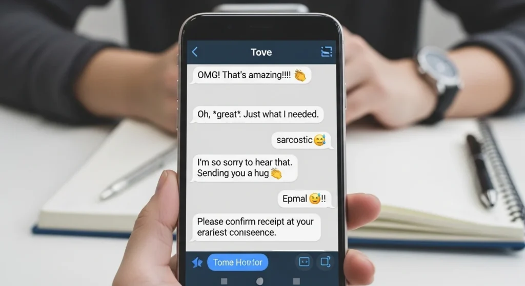 How to Use Changing Tone in Texting Effectively