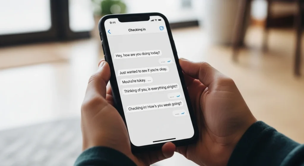 How to Use Checking in Texts Effectively