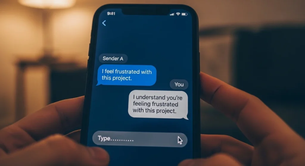How to Use Mirroring Texting Effectively