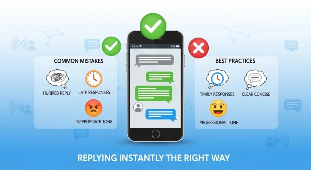 How to Use Replying Instantly the Right Way